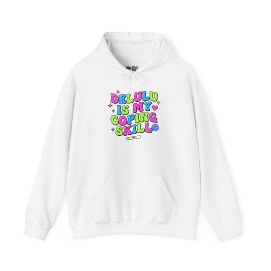 Delulu Is My Coping Skill Hoodie | Viral slang, meme shirt