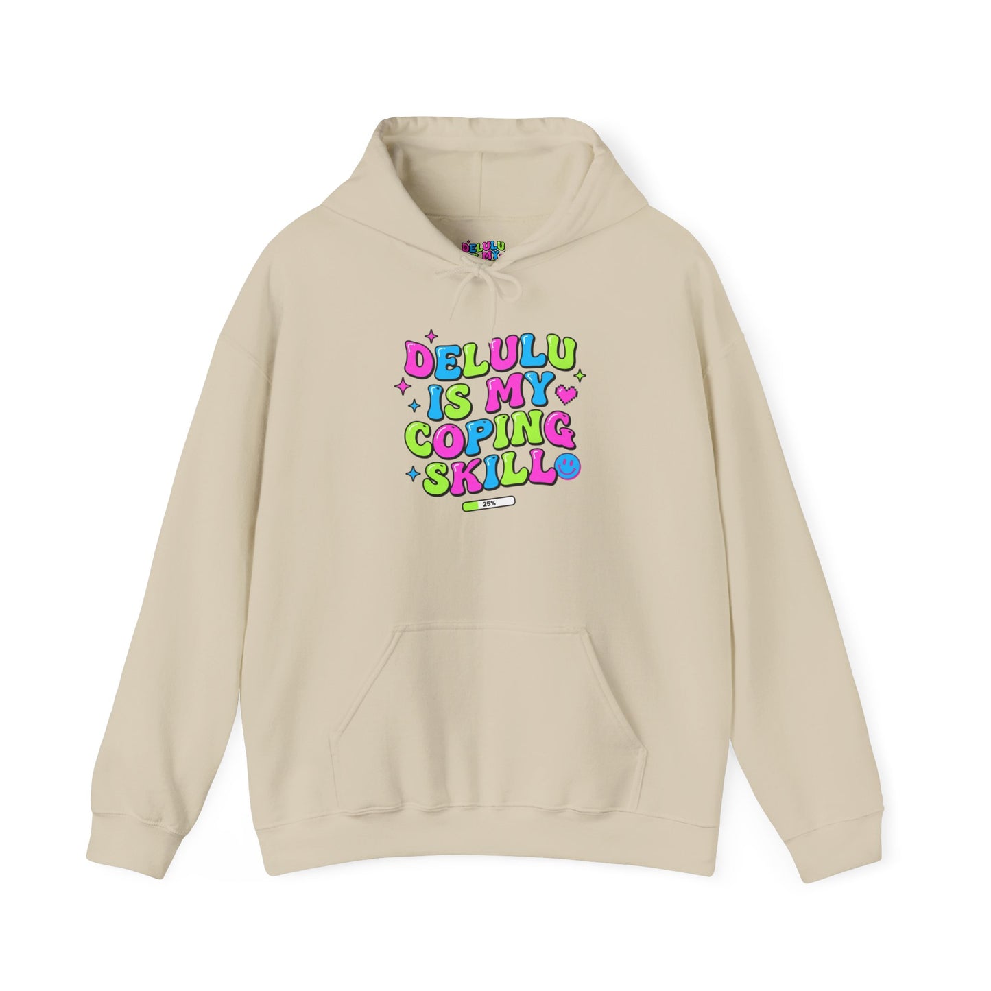 Delulu Is My Coping Skill Hoodie | Viral slang, meme shirt
