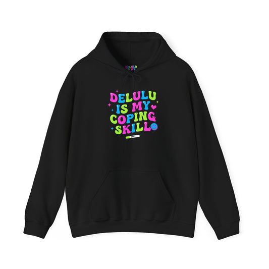 Delulu Is My Coping Skill Hoodie | Viral slang, meme shirt
